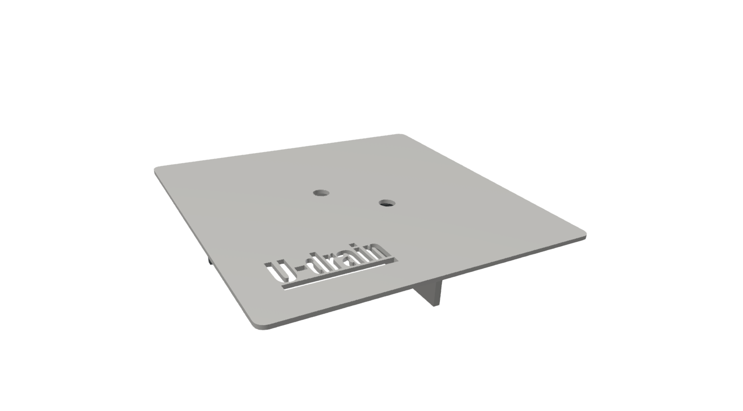 Residential Galv 12"x 12" Checkerplate Lid