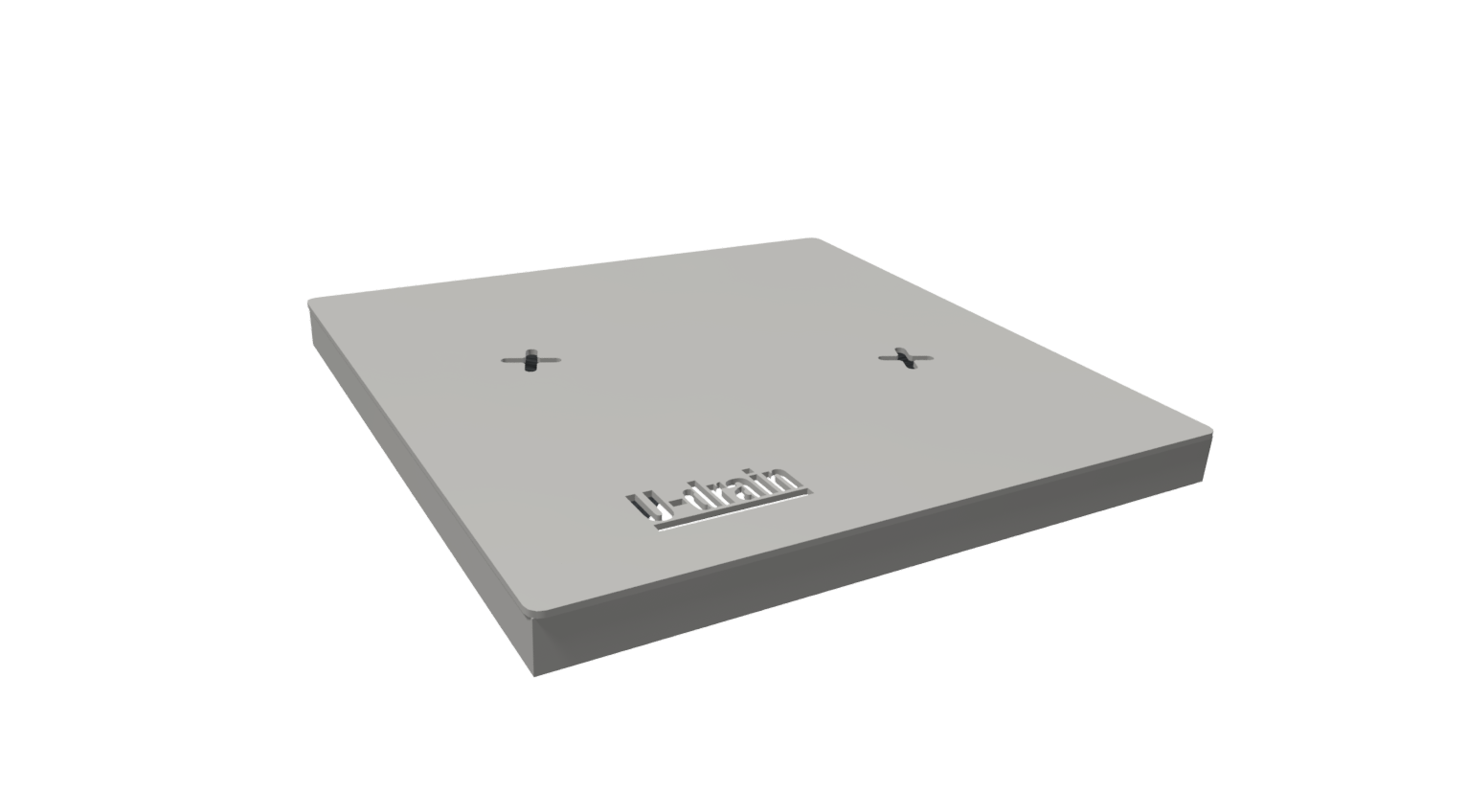 Galv 24” x 24” Checkerplate Lid