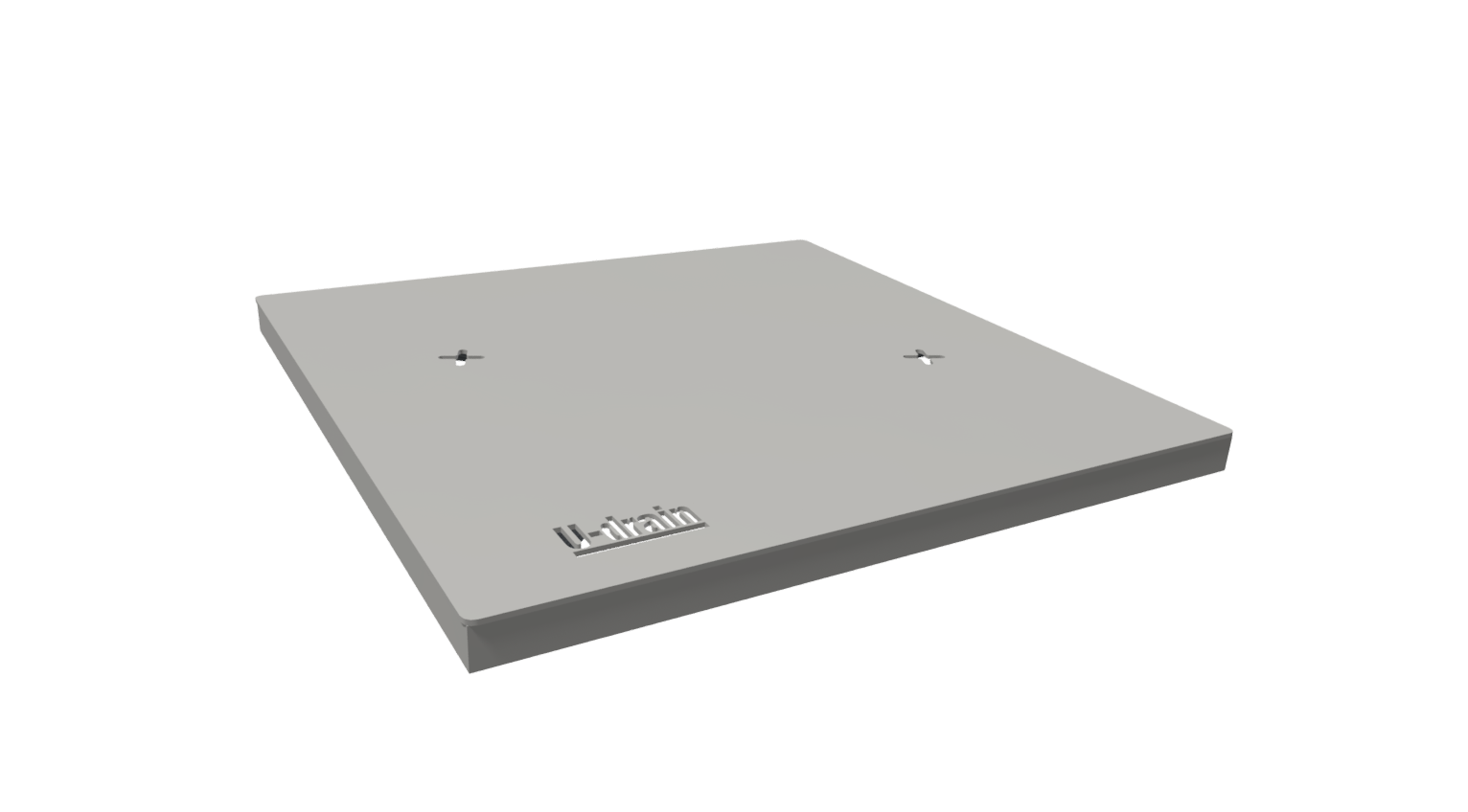 Galv 36” x 36” Checkerplate Lid