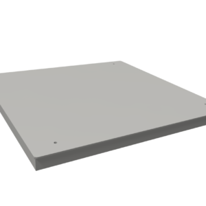 Galv 36” x 36” OSR Checkerplate Lid