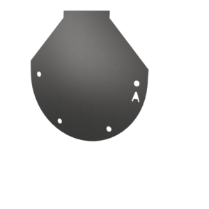 Galv A Flange End Cap*