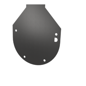 Galv D Flange End Cap*