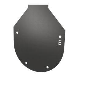 Galv E Flange End Cap*