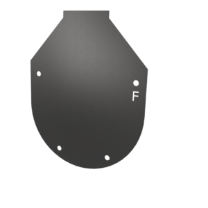 Galv F Flange End Cap*