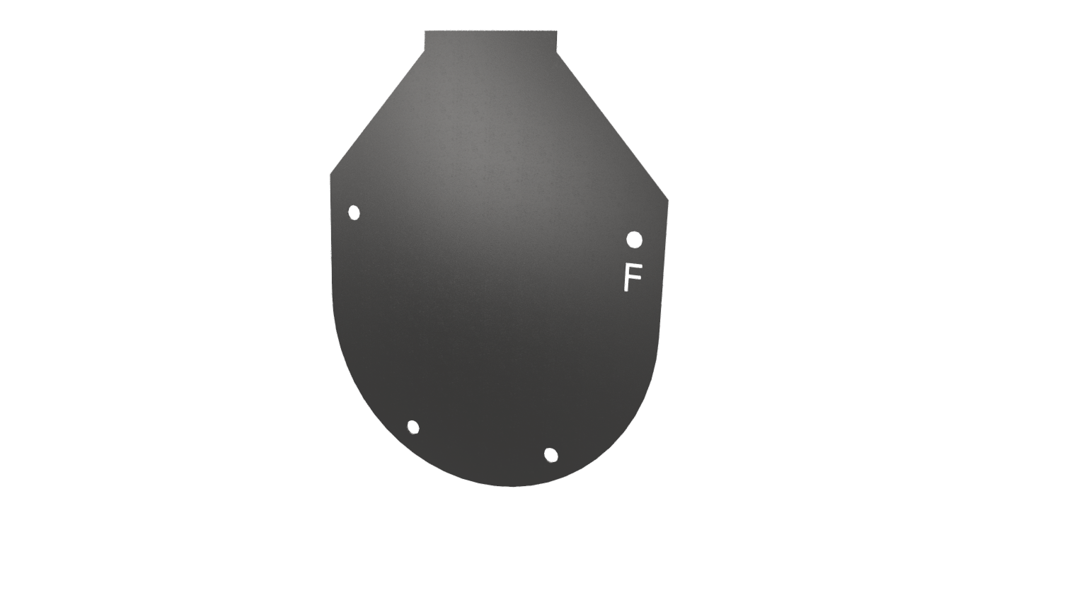 Galv F Flange End Cap*