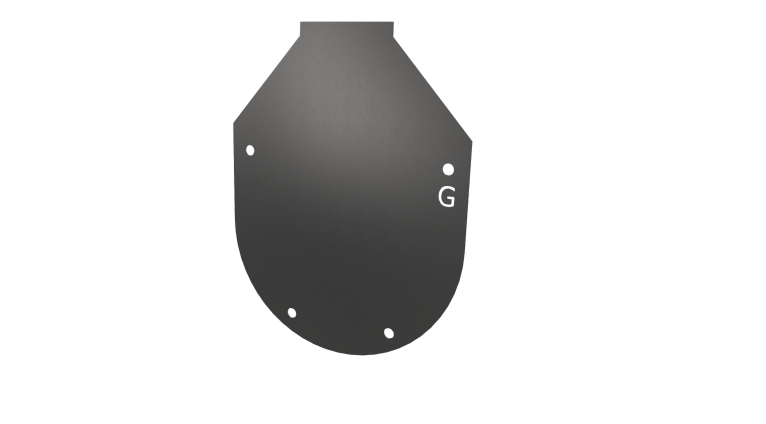 Galv G Flange End Cap*