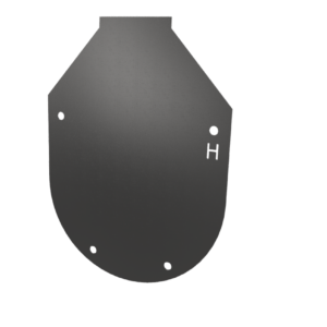 Galv H Flange End Cap*