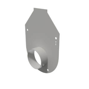 Galv I Flange End Cap w/ Stub*