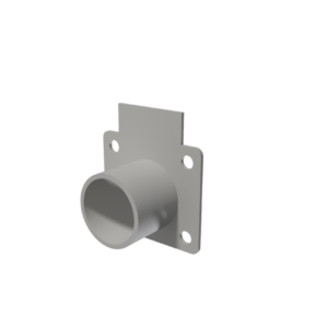 Residential Galv Bolt on End Cap w/ Stub*