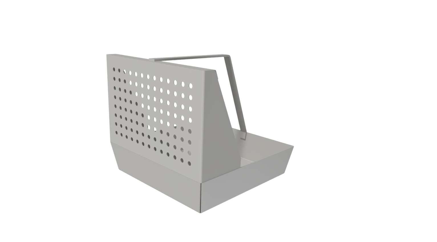 Galv Res Sump Silt Strainer Basket