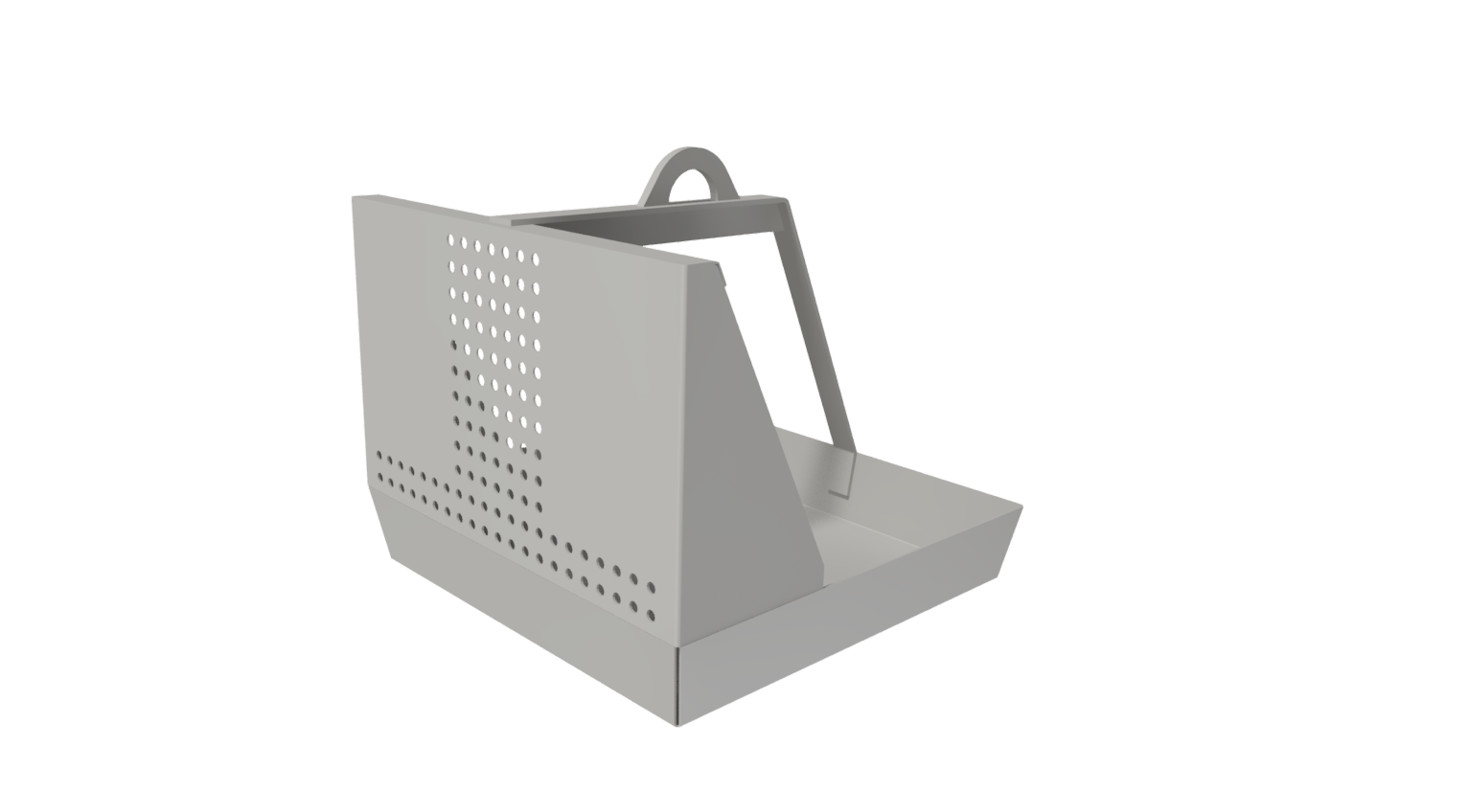 Galv 24” x 24” Silt Strainer