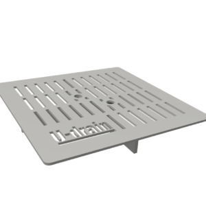Residential Galv 12” x 12” Slotted Lid
