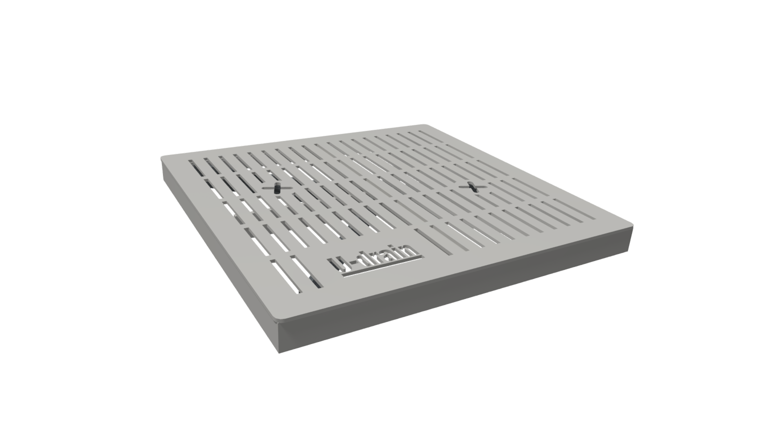 Galv 24” x 24” Slotted Lid