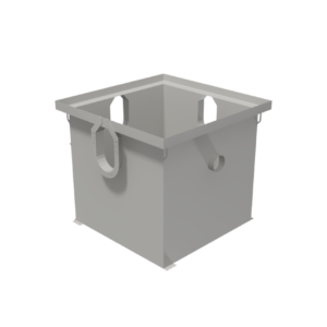 Galv 36”x36”x36” Sump Triple Inl