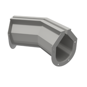 Galv F-F 45° Sect*