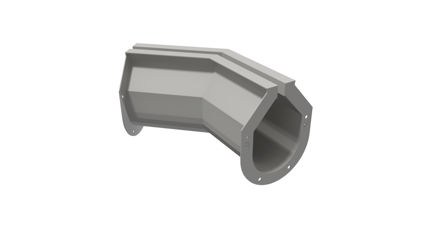 Galv F-F 45° Sect*