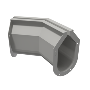 Galv L-L 45° Sect*