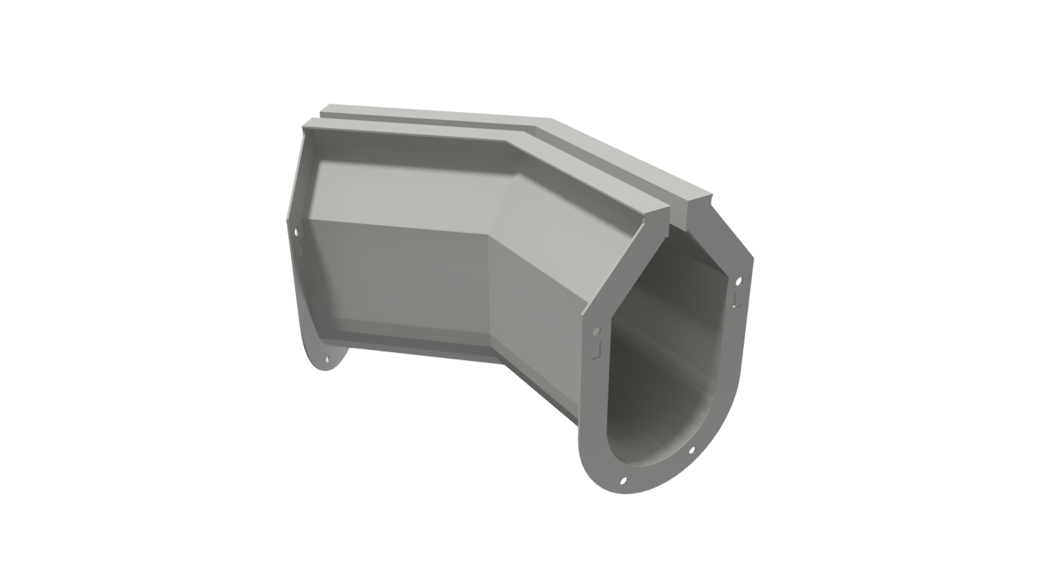 Galv L-L 45° Sect*