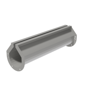Galv C-C Flanges 3’ Sect*