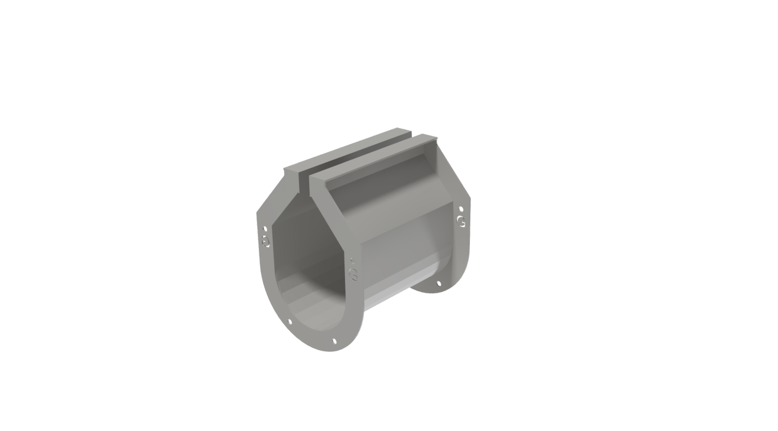 Galv G-G Flanges 1’ Sect*