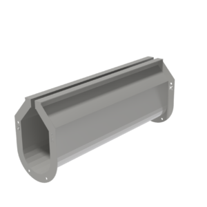 Galv K-K Flanges 3’ Sect*