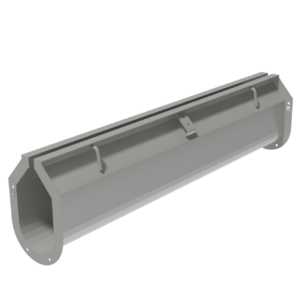 Galv K-K Flanges 5’ Sect*