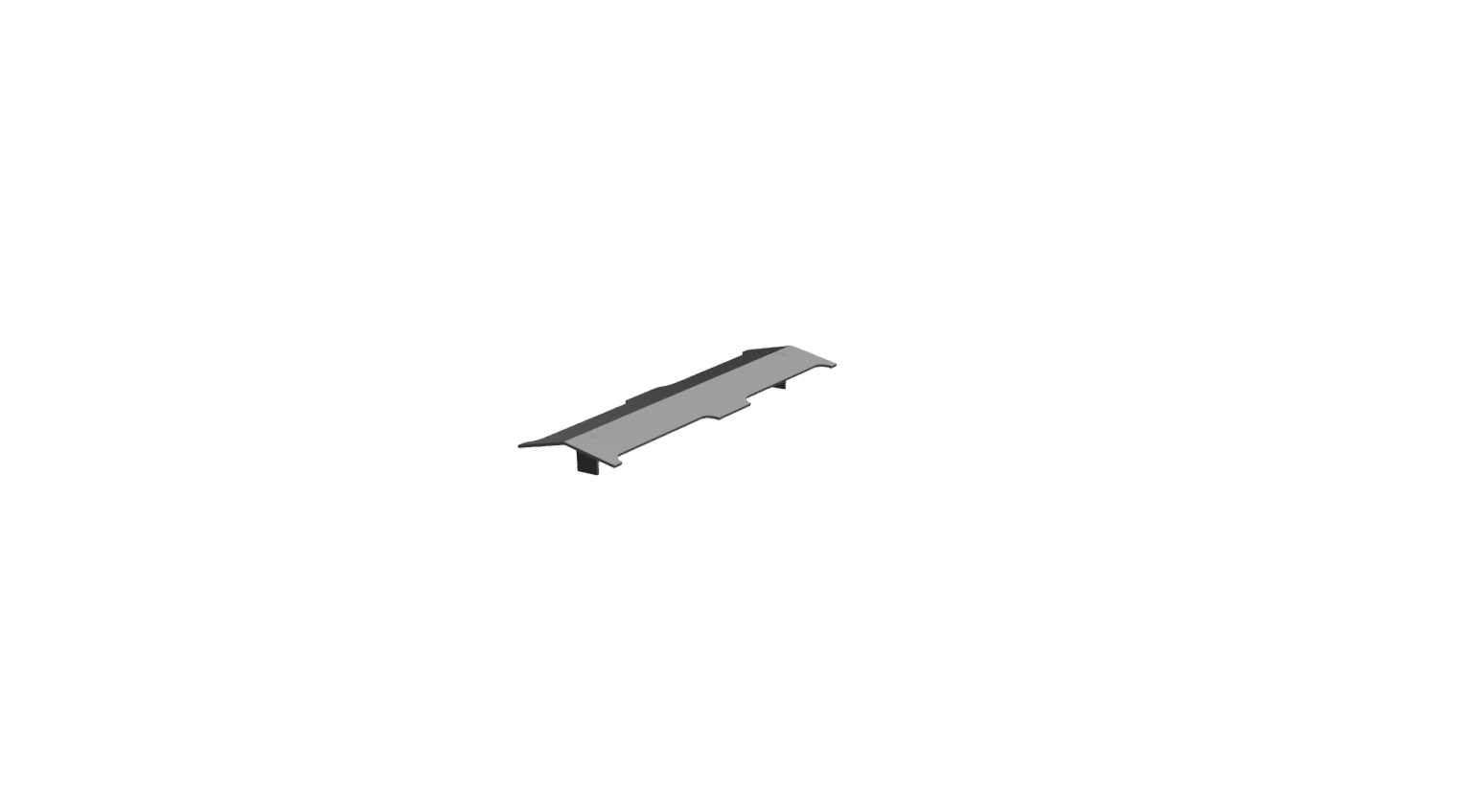 Galv 1’ Slot Cover